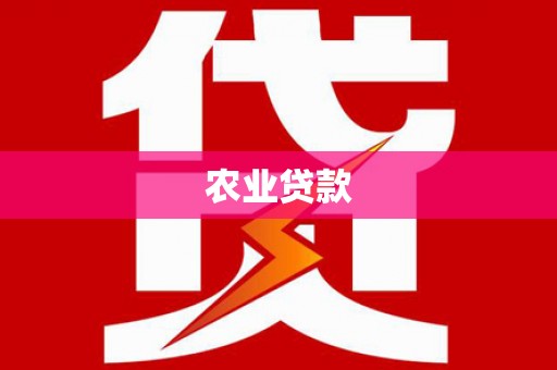 大名农业贷款