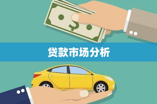 大名贷款市场分析