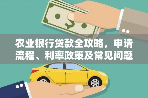 大名农业银行贷款全攻略，申请流程、利率政策及常见问题解析
