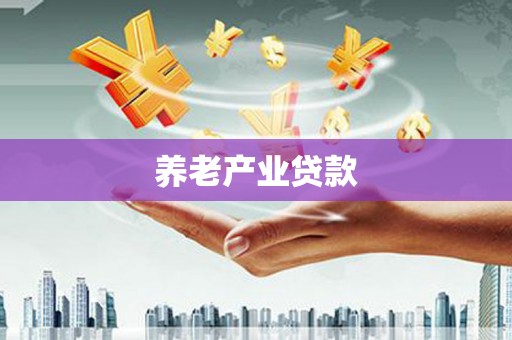 大名养老产业贷款
