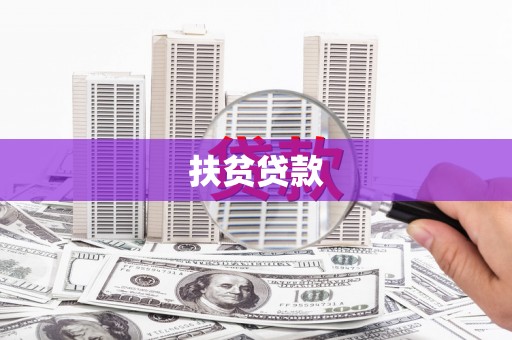 大名扶贫贷款