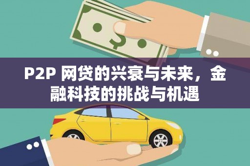 大名P2P 网贷的兴衰与未来，金融科技的挑战与机遇