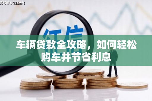 大名车辆贷款全攻略，如何轻松购车并节省利息
