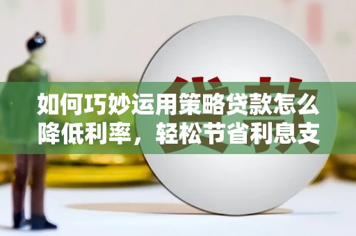 大名如何巧妙运用策略贷款怎么降低利率，轻松节省利息支出