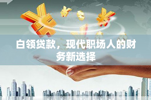 大名白领贷款，现代职场人的财务新选择
