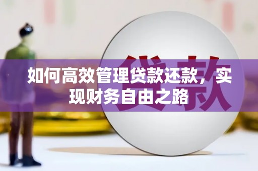 大名如何高效管理贷款还款，实现财务自由之路