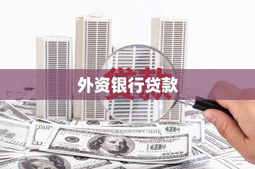 大名外资银行贷款