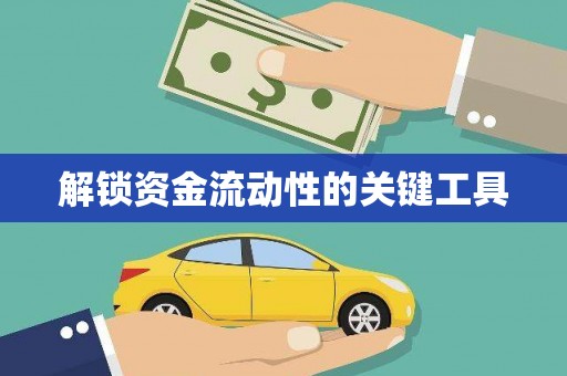 大名解锁资金流动性的关键工具