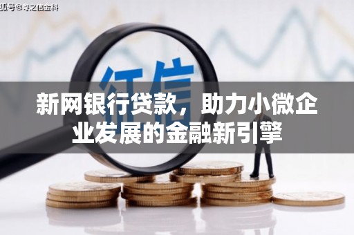 大名新网银行贷款，助力小微企业发展的金融新引擎