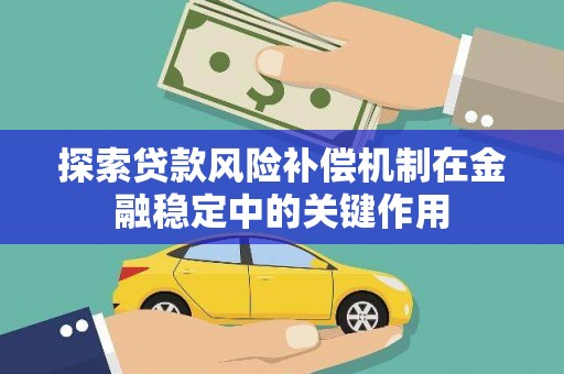 大名探索贷款风险补偿机制在金融稳定中的关键作用