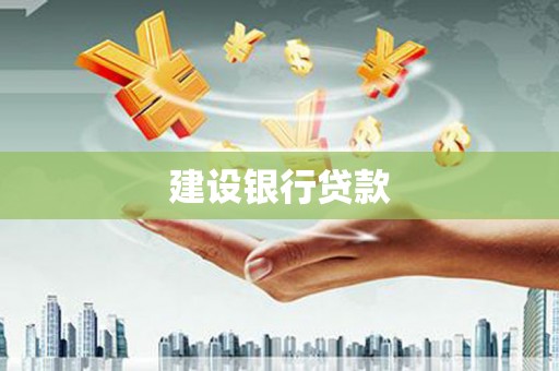 大名建设银行贷款