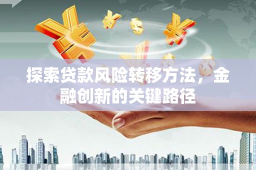 大名探索贷款风险转移方法，金融创新的关键路径