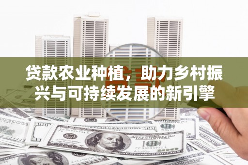 大名贷款农业种植，助力乡村振兴与可持续发展的新引擎