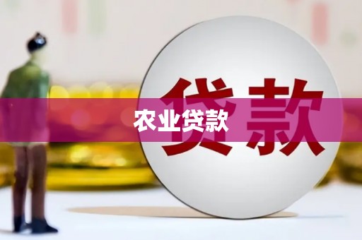 大名农业贷款