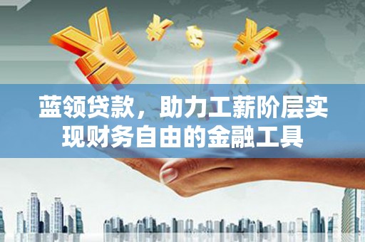 大名蓝领贷款，助力工薪阶层实现财务自由的金融工具