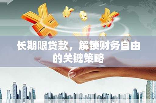 大名长期限贷款，解锁财务自由的关键策略