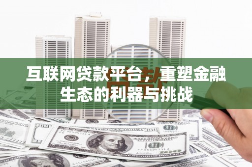 大名互联网贷款平台，重塑金融生态的利器与挑战