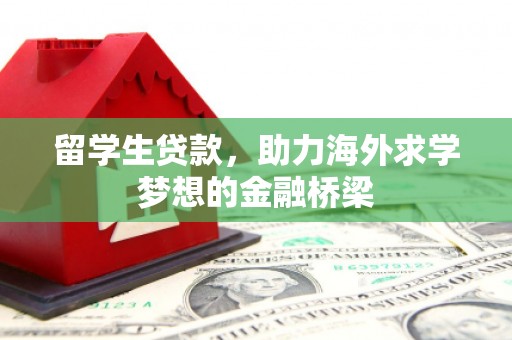 大名留学生贷款，助力海外求学梦想的金融桥梁