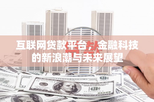 大名互联网贷款平台，金融科技的新浪潮与未来展望