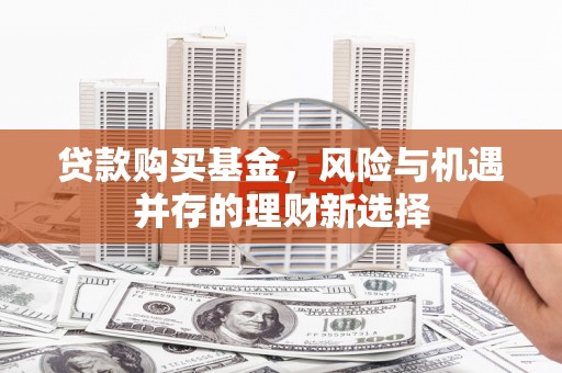 大名贷款购买基金，风险与机遇并存的理财新选择