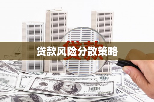 大名贷款风险分散策略