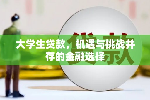 大名大学生贷款，机遇与挑战并存的金融选择