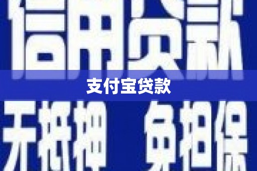 大名支付宝贷款