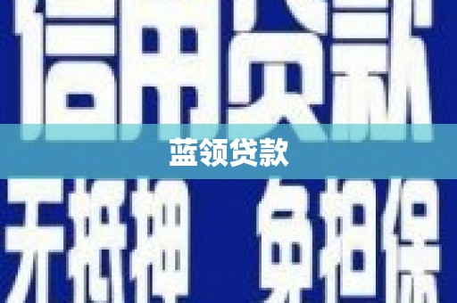 大名蓝领贷款