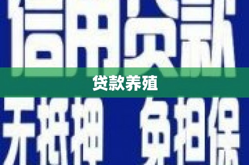 大名贷款养殖