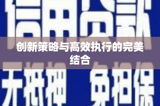 大名创新策略与高效执行的完美结合