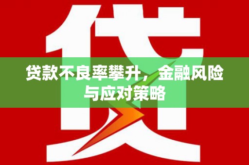 大名贷款不良率攀升，金融风险与应对策略